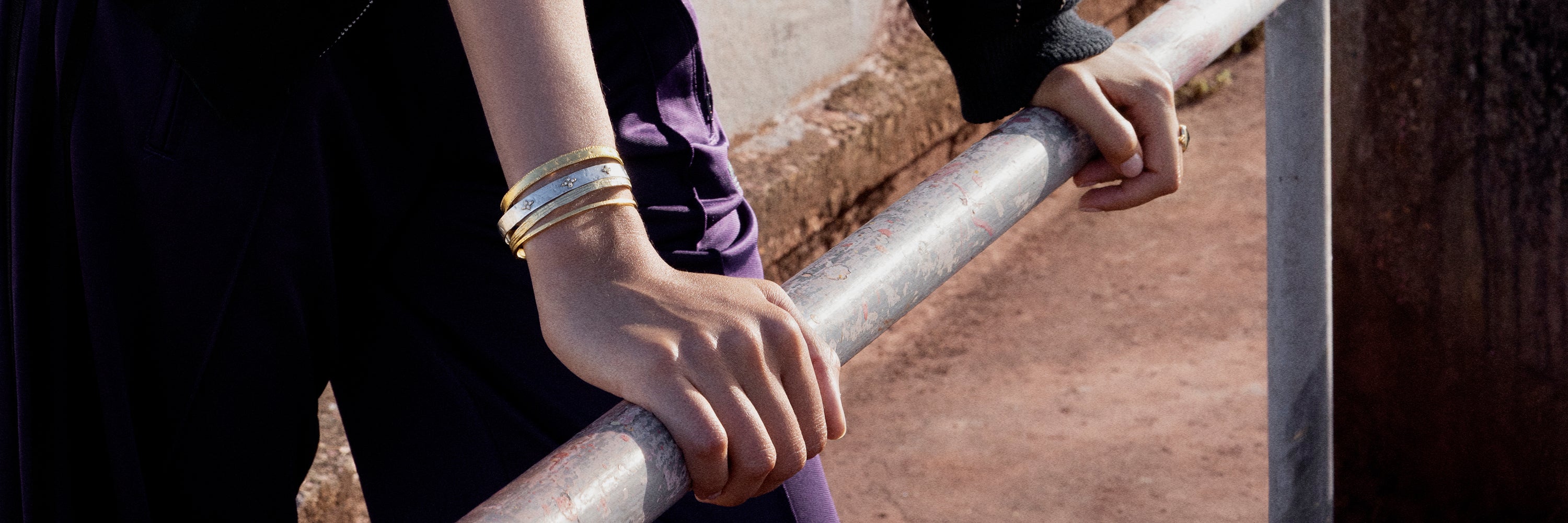 Bracelets Argent et Plaqué or