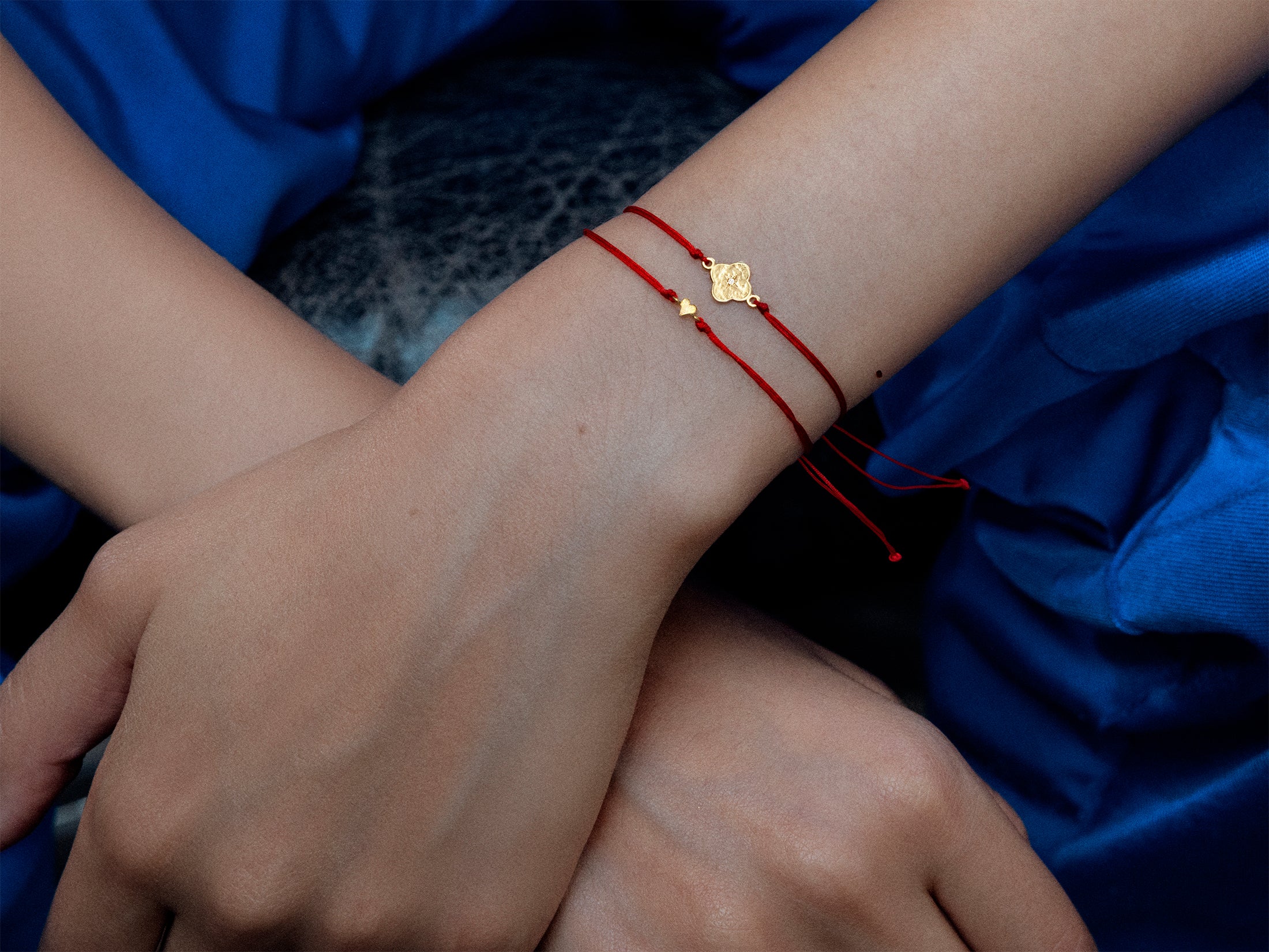 Bracelet Baby Amor diamant PM or jaune