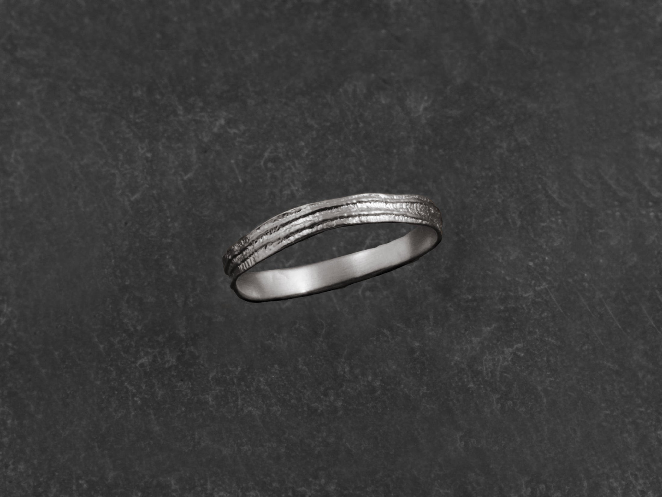 Bague Sitia PM platine