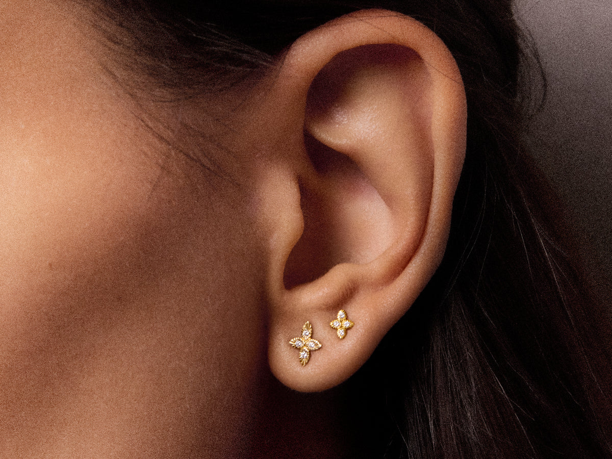 Puce Stellae PM Diamant Or jaune