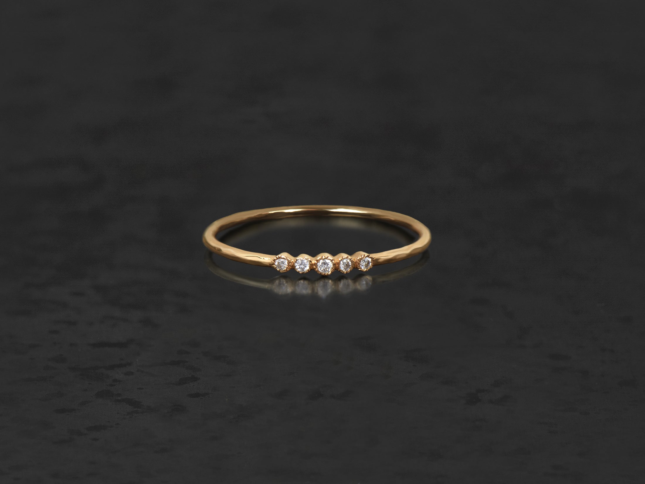 Bague Sita Baby or jaune — bijou signature Emmanuelle Zysman en argent ou vermeil, élégant et intemporel