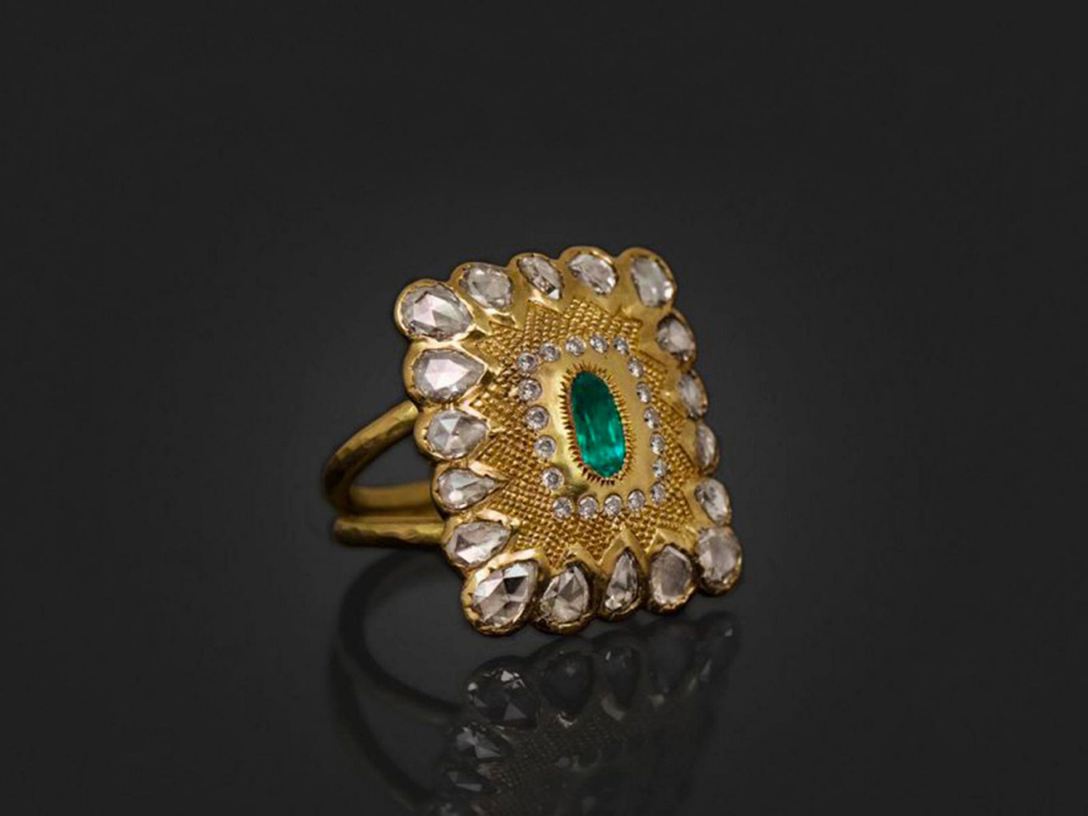 Bague Luna – bijou artisanal signé Emmanuelle Zysman