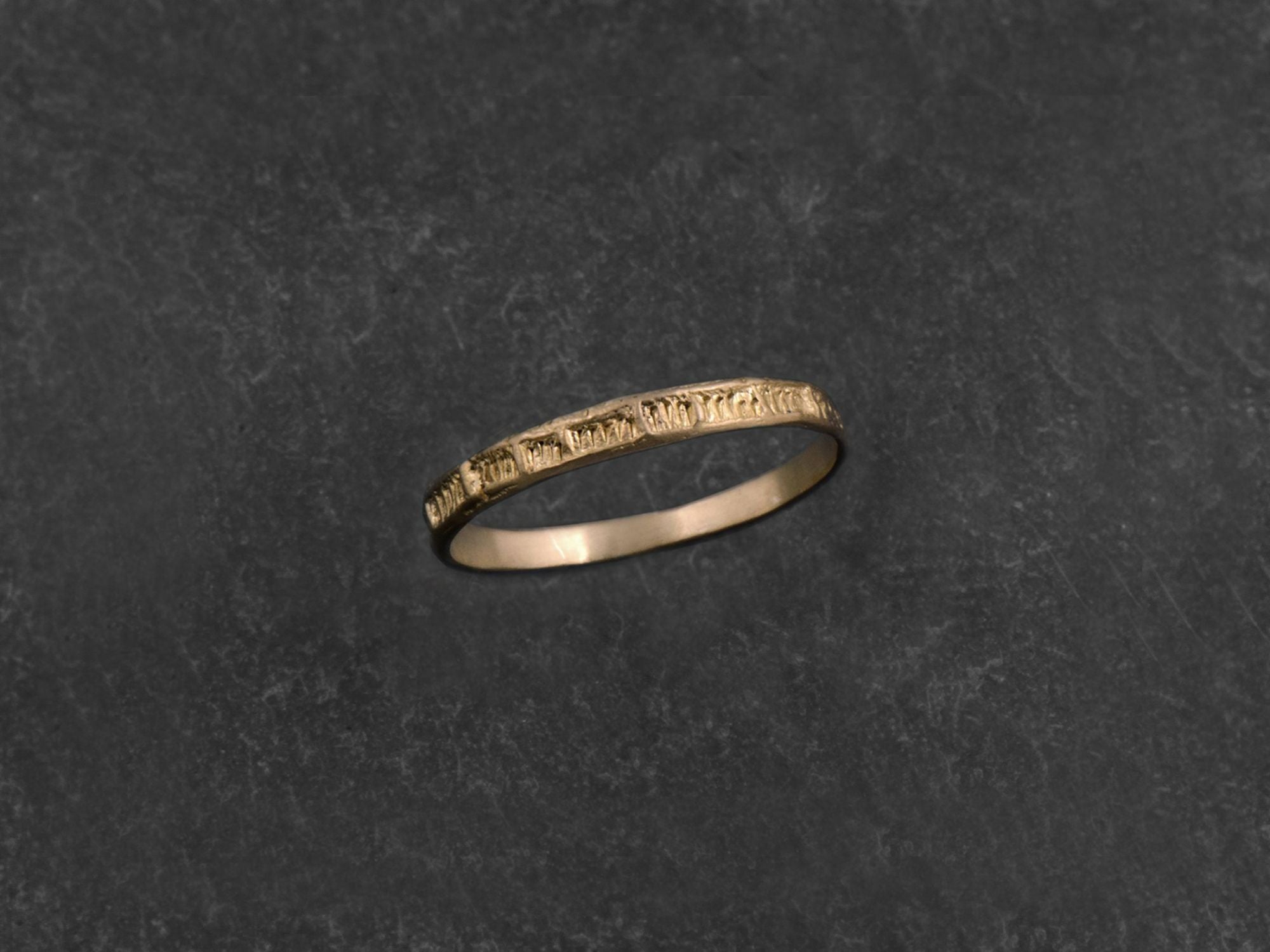 Bague Minos vermeil — bijou signature Emmanuelle Zysman en argent ou vermeil, élégant et intemporel