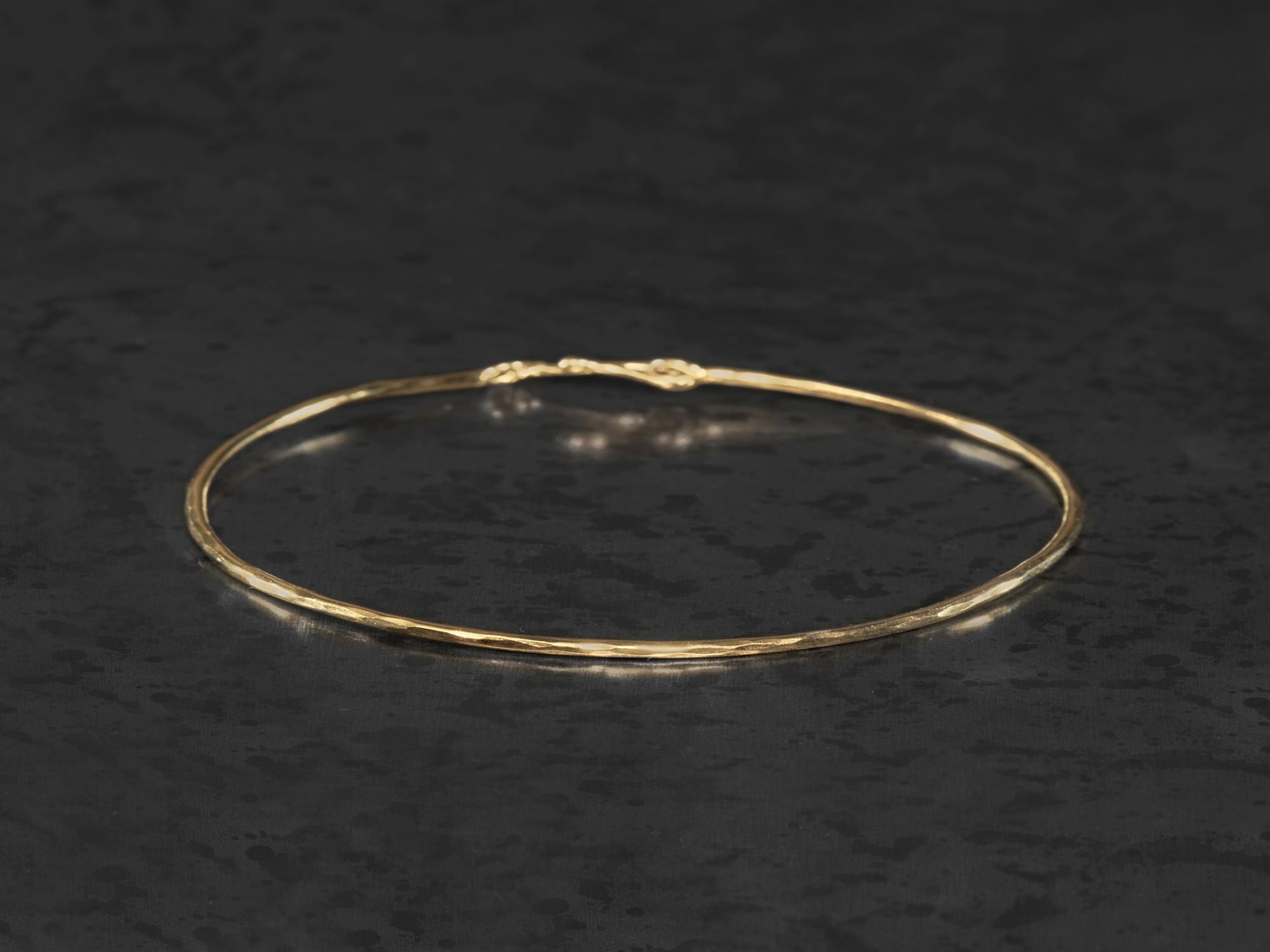 Bracelet Nude or jaune — bijou signature Emmanuelle Zysman en argent ou vermeil, élégant et intemporel