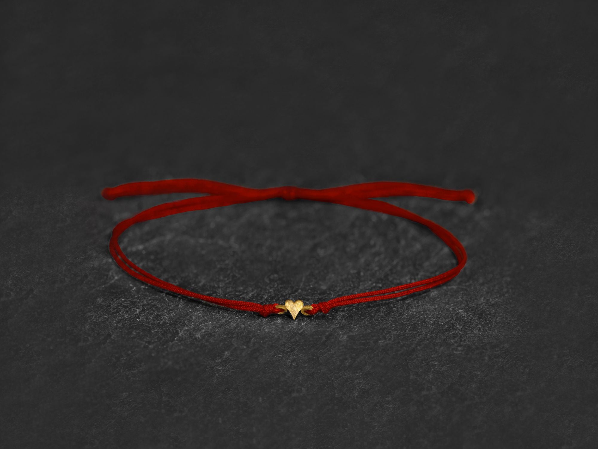 Bracelet True Love or jaune – bijou artisanal signé Emmanuelle Zysman