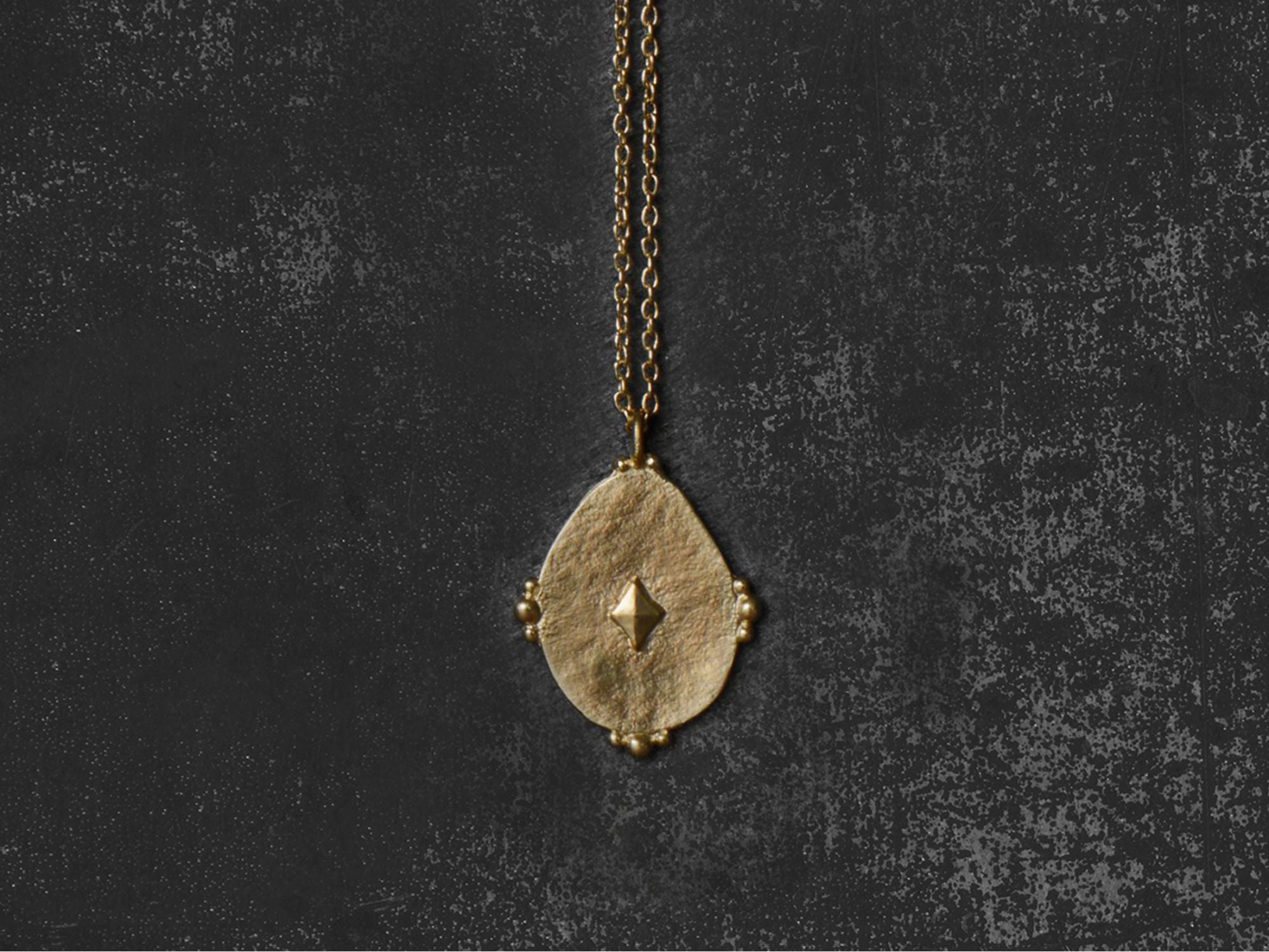 Collier Lipari Vermeil GM – bijou artisanal signé Emmanuelle Zysman