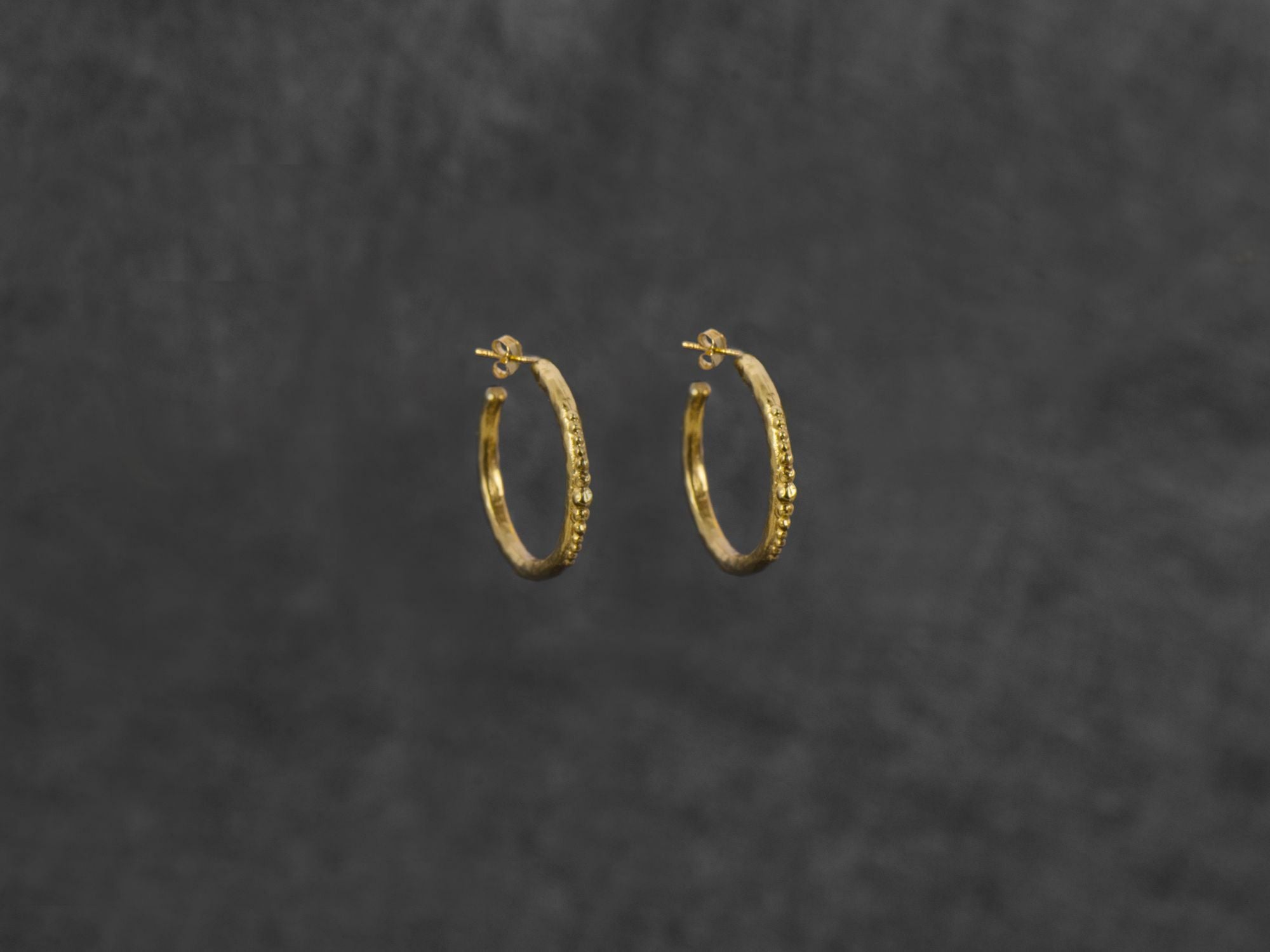 Créoles Orion vermeil Petit Modèle – bijou artisanal signé Emmanuelle Zysman