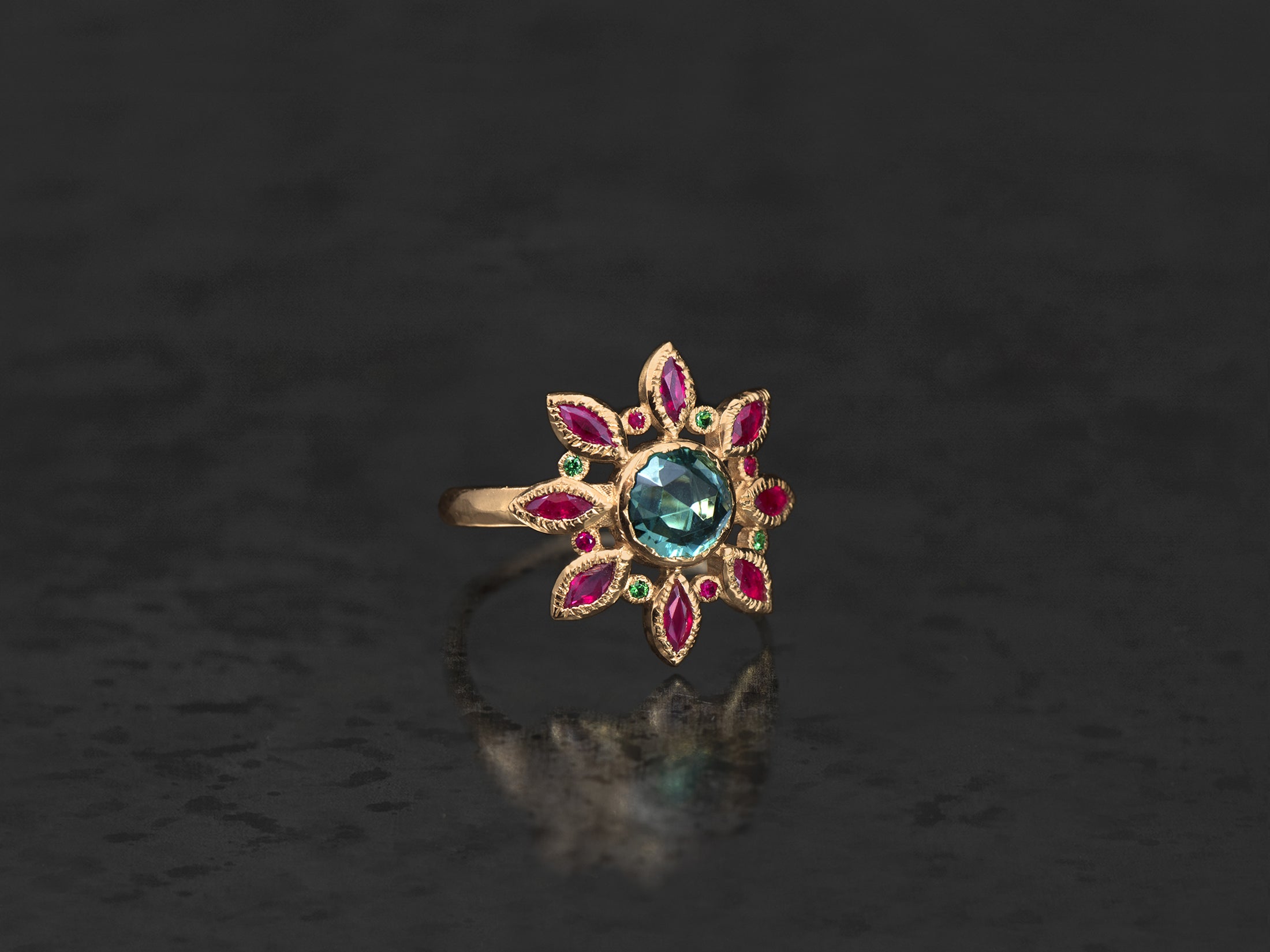 Ring Sagan 7 yellow gold