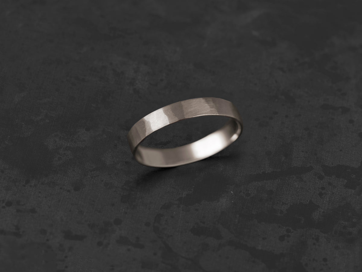 Alliance Mon Chéri Double martelée homme