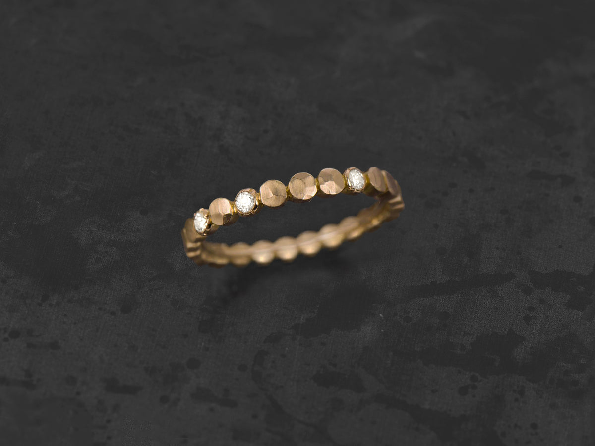 Honey Allstars yellow gold wedding ring
