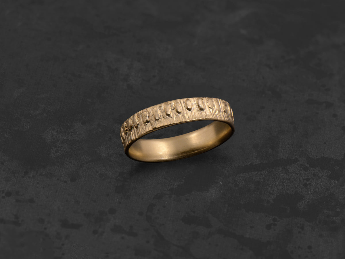Ithaque yellow gold ring