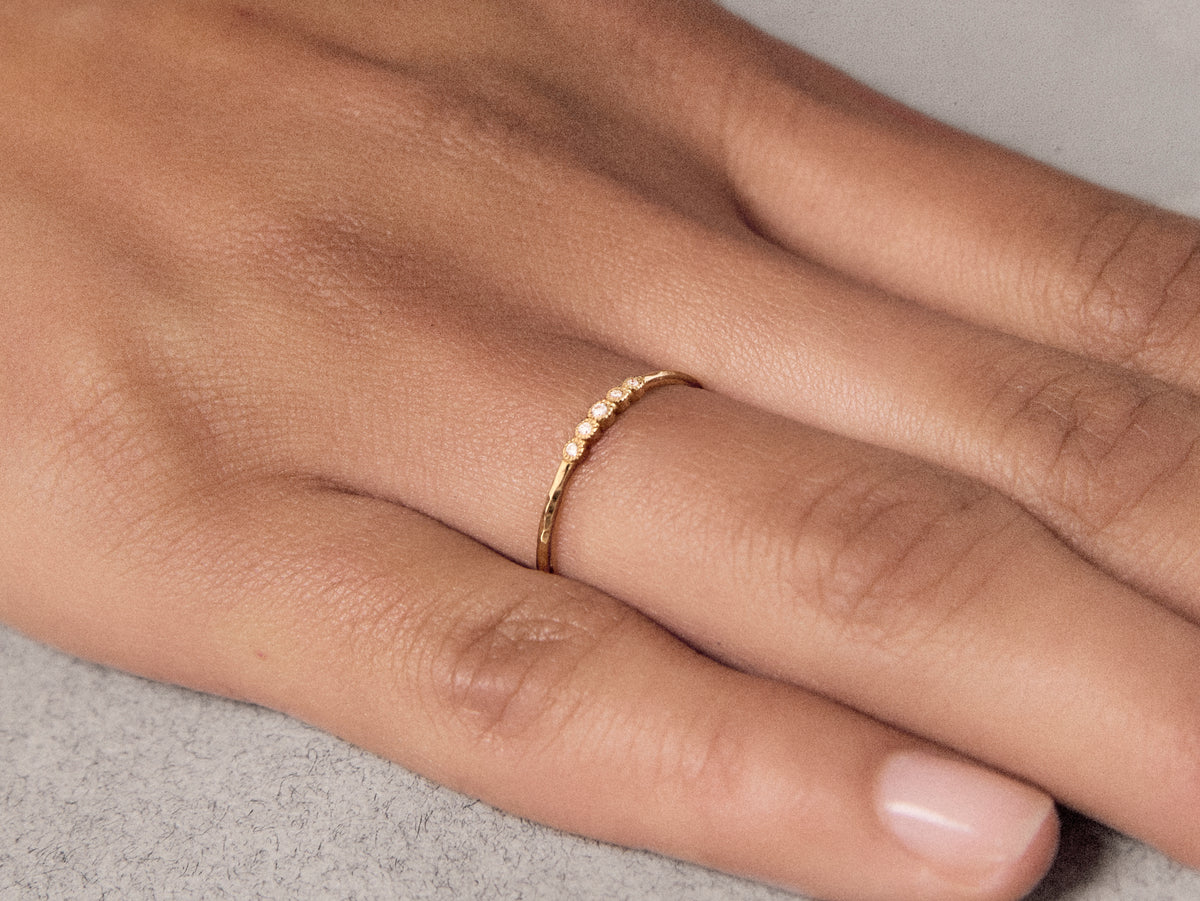 Bague Sita Baby or jaune