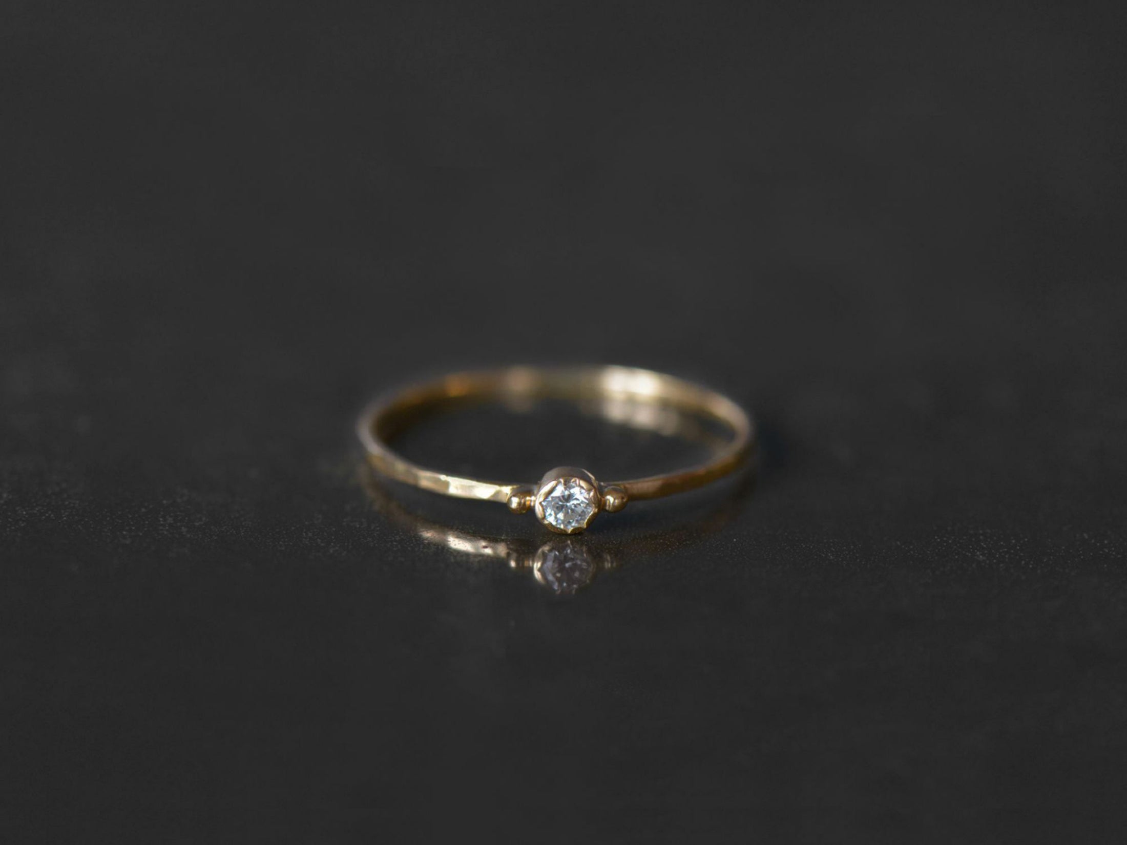 Baby Solitaire Ring