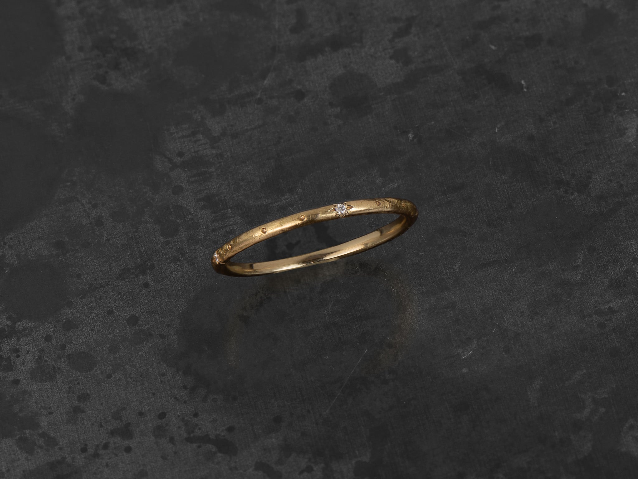 BAGUE MARION 4 DIAMANTS BLANCS OR JAUNE