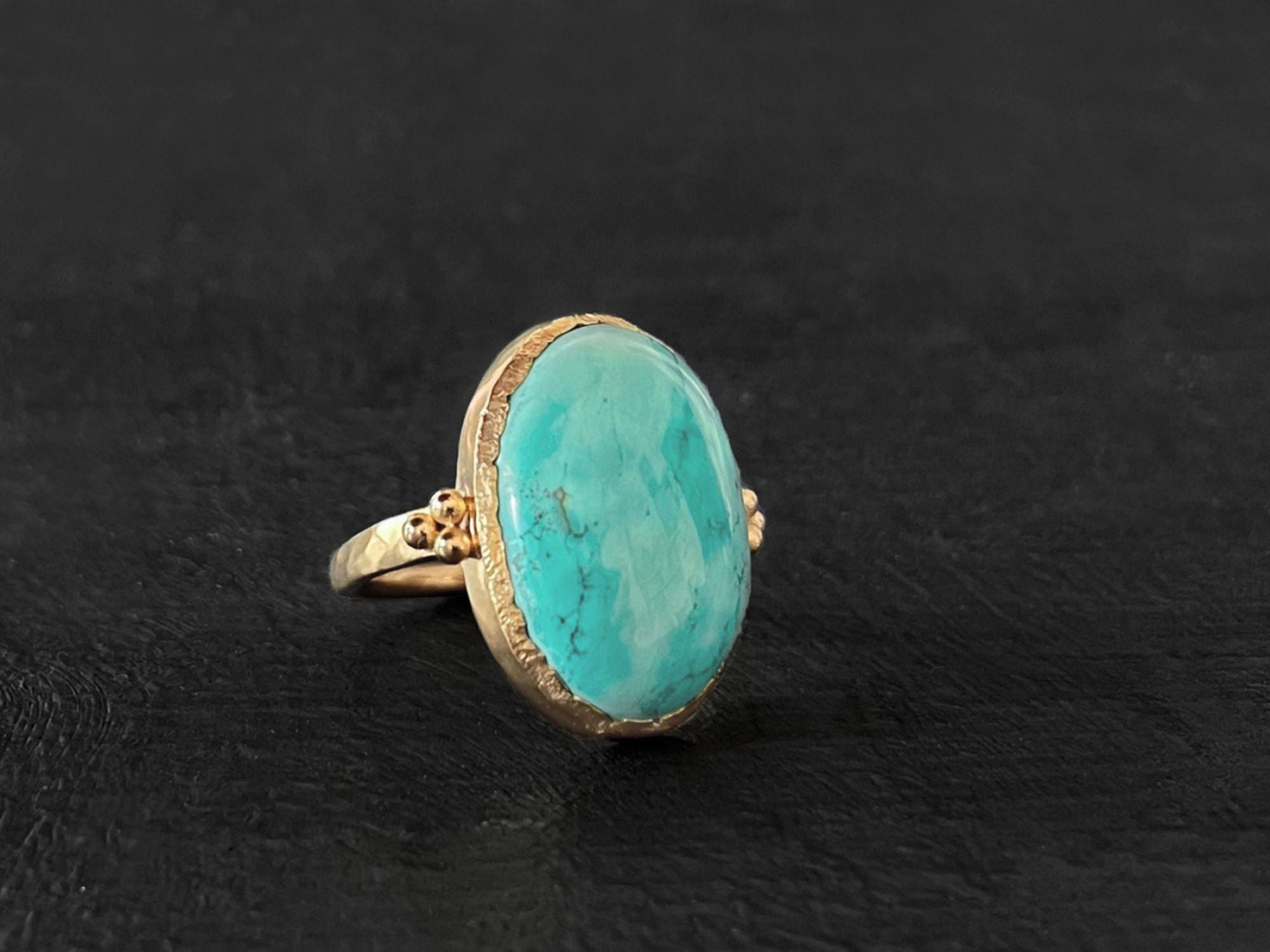 Bague Queen B Vermeil Turquoise