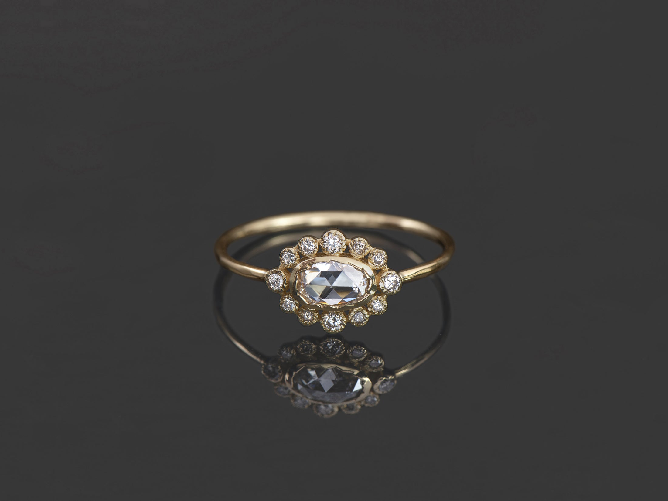 Bague Sagan diamants or jaune